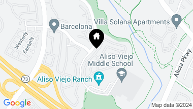 Map of 18 Santa Clara, Aliso Viejo CA, 92656