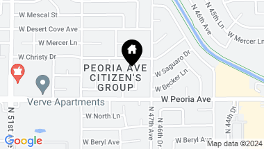 Map of 10630 N 47TH Drive, Glendale AZ, 85304