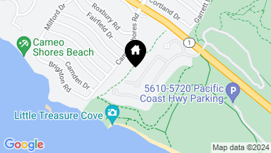 Map of 15 Shoreline, Newport Coast CA, 92657