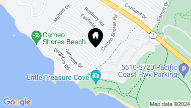 Map of 4645 Tremont Lane, Corona del Mar CA, 92625