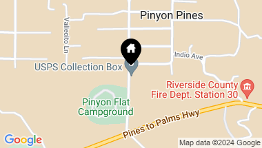 Map of 0 Pinyon Drive, Pinyon Pines CA, 92561