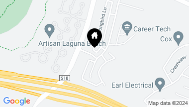 Map of 6 Firecrest Lane, Aliso Viejo CA, 92656