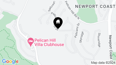 Map of 38 Pelican Crest Drive, Newport Coast CA, 92657