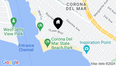 Map of 3047 Ocean Boulevard, Corona del Mar CA, 92625