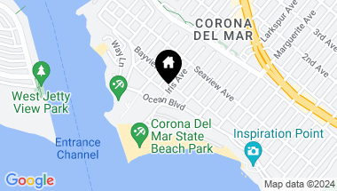 Map of 3000 Ocean Boulevard, Corona del Mar CA, 92625