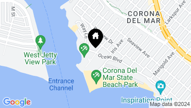 Map of 2901 Ocean Boulevard, Corona del Mar CA, 92625