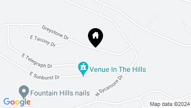 Map of 15823 E Greystone Drive, Fountain Hills AZ, 85268