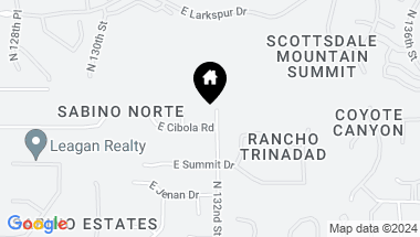 Map of 13192 E Cibola Road, Scottsdale AZ, 85259