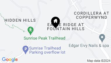 Map of 14651 E PARADISE Drive, Fountain Hills AZ, 85268
