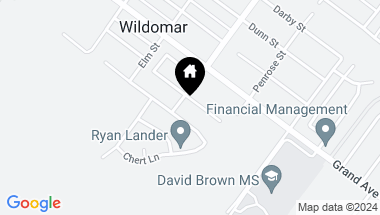 Map of 21565 Pumice Lane, Wildomar CA, 92595