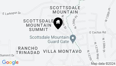 Map of 13527 E SUMMIT Drive, Scottsdale AZ, 85259