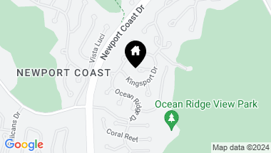 Map of 4 Pinnacle, Newport Coast CA, 92657