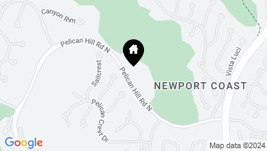 Map of 1 PELICAN HILL ROAD NORTH, Newport Coast CA, 92657
