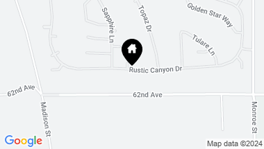 Map of 81565 Rustic Canyon Drive, La Quinta CA, 92253