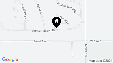 Map of 81769 Rustic Canyon Drive, La Quinta CA, 92253