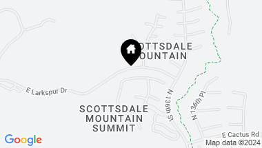 Map of 13450 E COLUMBINE Drive, Scottsdale AZ, 85259