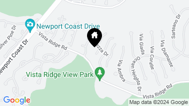 Map of 9 Classico Drive, Newport Coast CA, 92657