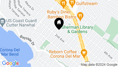 Map of 507 Carnation Avenue, Corona del Mar CA, 92625