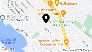 Map of 507 Carnation Avenue, Corona del Mar CA, 92625