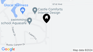 Map of 61422 Fire Barrel Drive, La Quinta CA, 92253