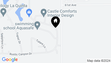 Map of 61405 Fire Barrel Drive, La Quinta CA, 92253