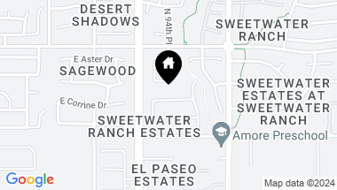 Map of 9478 E CORRINE Drive, Scottsdale AZ, 85260