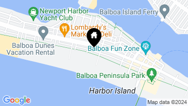 Map of 210 E Oceanfront, Newport Beach CA, 92661