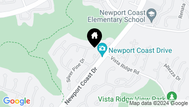 Map of 5 Torrey Pine Drive, Newport Coast CA, 92657