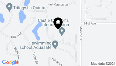 Map of 81820 Eagle Claw Drive, La Quinta CA, 92253