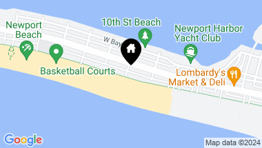 Map of 938 W Oceanfront, Newport Beach CA, 92661