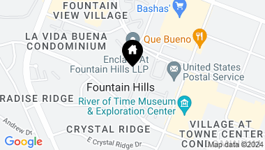 Map of 13056 N NORTHSTAR Drive, Fountain Hills AZ, 85268