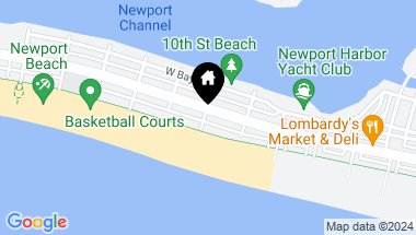 Map of 951 W Balboa Boulevard, Newport Beach CA, 92661