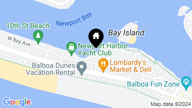 Map of 322 Buena Vista, Newport Beach CA, 92661