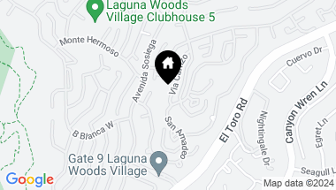 Map of 3311 Via Carrizo P, Laguna Woods CA, 92637
