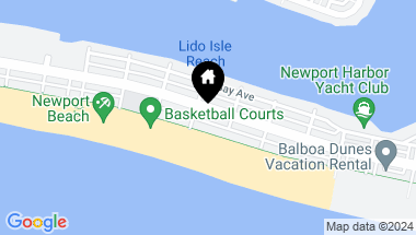 Map of 1133 1133 West Balboa Blvd, Newport Beach CA, 92661