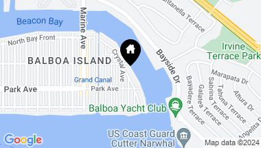 Map of 225 E Bay Front, Newport Beach CA, 92662