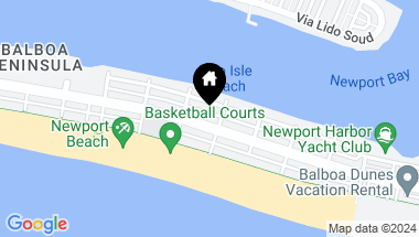 Map of 1212 W Balboa Boulevard, Newport Beach CA, 92661