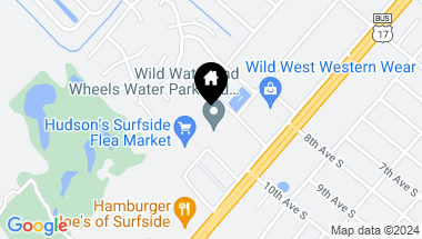 Map of 910 Highway 17 Business South, Surfside Beach SC, 29575
