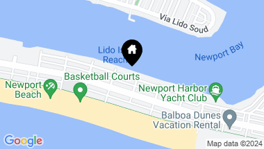 Map of 1108 W Bay Avenue, Newport Beach CA, 92661