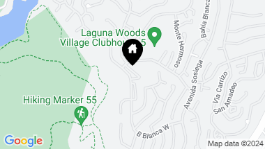 Map of 3499 BAHIA BLANCA W 2D, Laguna Woods CA, 92637