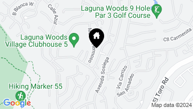 Map of 3356 Monte Hermoso P, Laguna Woods CA, 92637