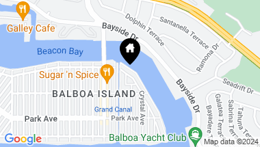 Map of 335 E Bay Front, Newport Beach CA, 92662