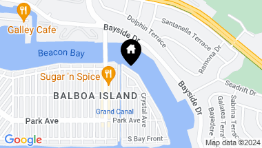 Map of 337 E Bay Front, Newport Beach CA, 92662