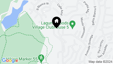 Map of 3492 Monte Hermoso A, Laguna Woods CA, 92637