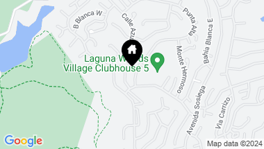 Map of 3496 Monte Hermoso P, Laguna Woods CA, 92637