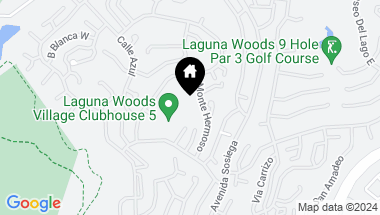 Map of 3364 Punta Alta 3E, Laguna Woods CA, 92637