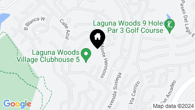 Map of 3366 Punta Alta 3C, Laguna Woods CA, 92637
