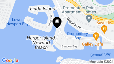 Map of 147 Harbor Island Road, Newport Beach CA, 92660