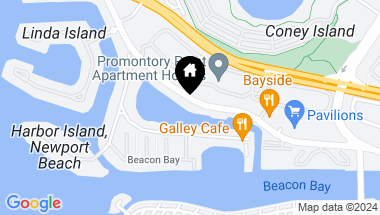 Map of 701 Bayside Drive, Newport Beach CA, 92660