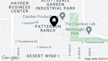 Map of 8302 E GRAY Road, Scottsdale AZ, 85260